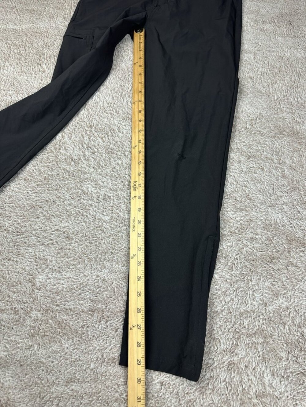Patagonia Womens Size 6 Skyline Traveler Pants Black Hiking Ankle Zip STY55650 - Picture 4 of 16